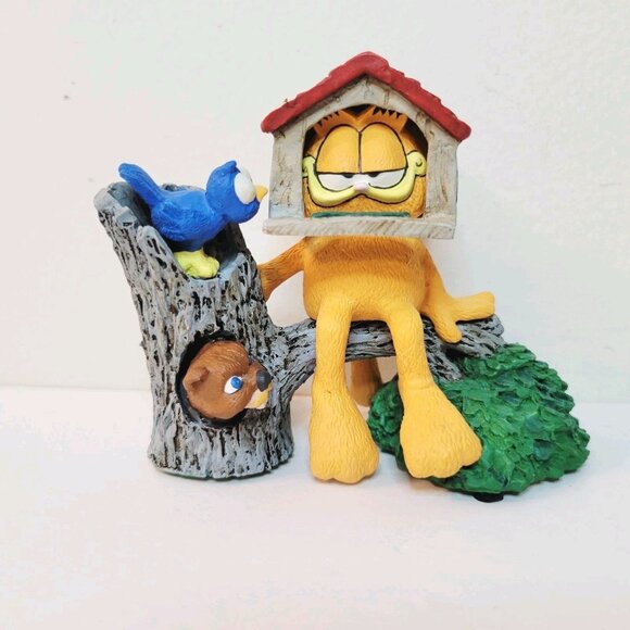 Vtg Garfield By Jim Davis Open House 1993 The Danbury Mint - Picture 1 of 5